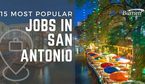 The River Walk connects many best-loved landmarks, such as the iconic Tower of the Americas, romantic Marriage Island, and La Villita arts village. . Jobs san antonio tx